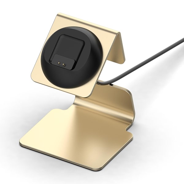 For Xiaomi Smart Band 8 Klokke Laderholder Metall Smartklokke Laderstativ (uten Lader) Gold