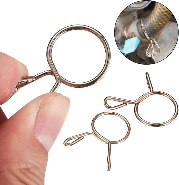 Slangklämmor för olika applikationer (förpackning med 120)