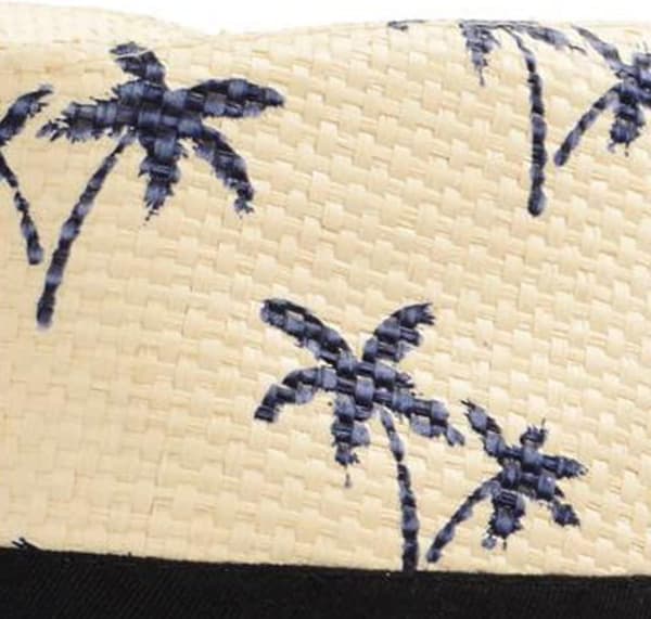 1 stk. Acsergery Sommerhat Palm Britisk Stil Modehat Strandhat Foldbar 56-58cm Gave
