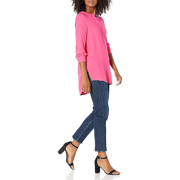 Langermet vevd bluse for kvinner Style 9 M