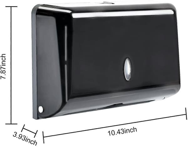 Kommersiell toalettpapirdispenserholder C-fold/Multifold papirhåndkledispenser