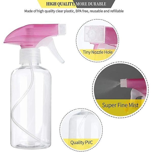 2 Stk. Acsergery Gave Mist Sprayflasker Holdbar Tom Trigger Sprayflaske