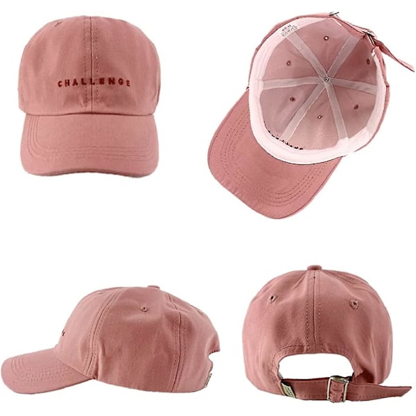 Baseballkeps för män och kvinnor, klassisk justerbar sportkeps, solskydd, keps i polostil, enfärgad solhatt Style 1