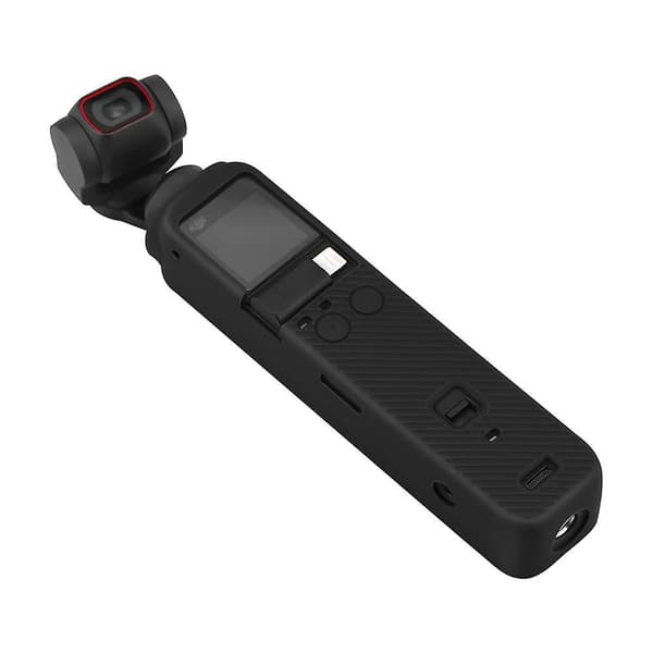 Kroppsskydd Silikonfodral med handrem för OSMO Pocket 2 Black