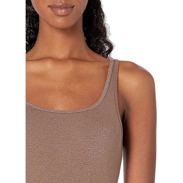 Slim-fit tanktopp med tynne stropper for kvinner, 2-pakning Style 2 M