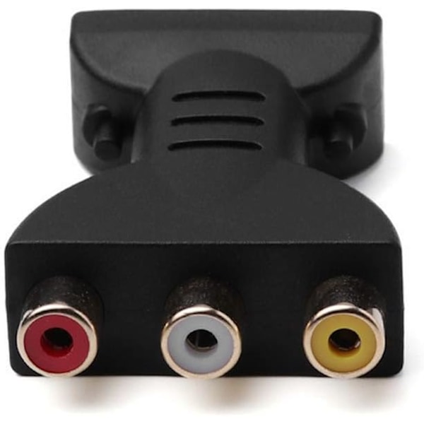 Ouken HDMI til 3 RCA Adapter Bærbar Mini HDMI til AV Rød Hvid Gul HDMI til AV Konverter
