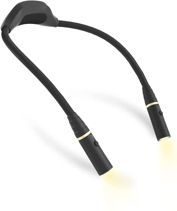 LED Hals Læselampe, Boglampe