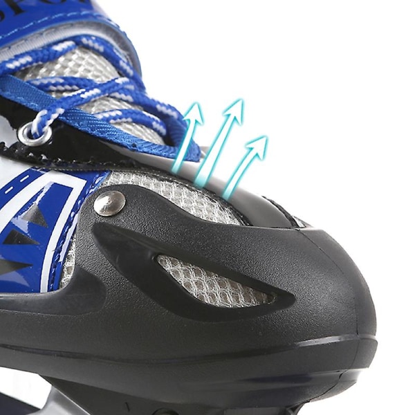 Justerbare Inline Skøjter Led Inline Skøjter Pink L