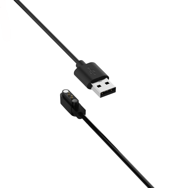 Magnetisk opladerkabel til Kieslect Smart Watch K10 / K11 Oplader Bærbar 1m opladerledning