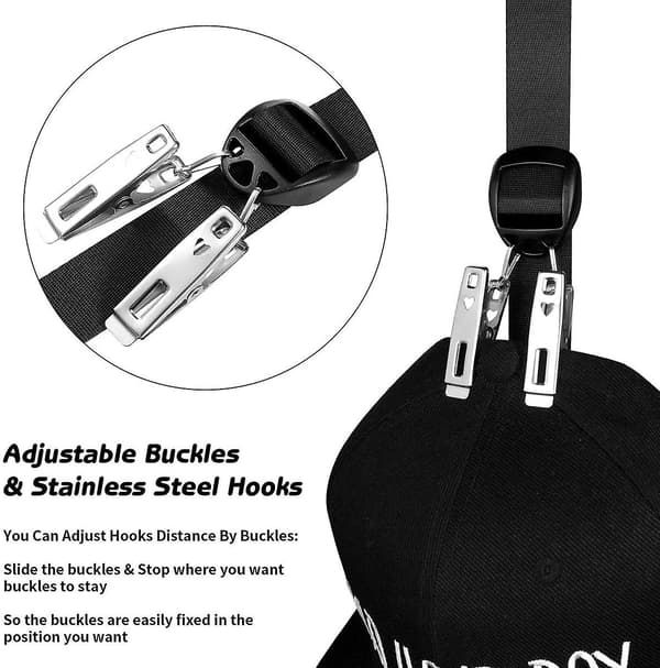 Över dörrhylla Baseball keps Organizer Hat skåp Hat rack Hat förvaringsställ