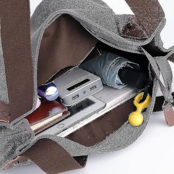 Canvas Messenger Bag Axelväska Canvas Väska Hand Messenger Bag För Kvinnor
