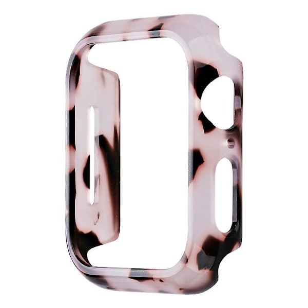 Resinikellokotelo Apple Watch Series 4/5/6/SE/SE (2022) 40 mm:lle, iskunkestävä urheilukellokotelo Red Pink Flower