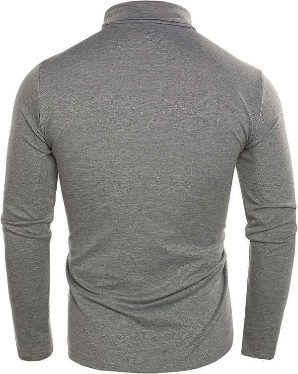 Herre Rullekrave Polo Slim Fit Pullover Sweaters