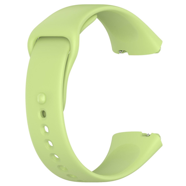 Udskiftnings silikone urrem til Xiaomi Redmi Watch 3 Lite, blød urrem Lime