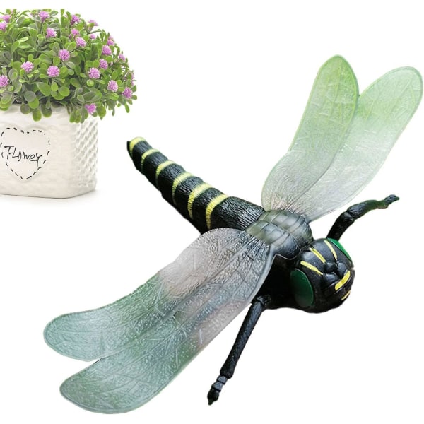 Insektssimuleringsleksaksfigurer för pojkar och flickor - dekorativ leksak Insekter Spindelnyckelpiga trollslända för klassrumsfestfavoriter