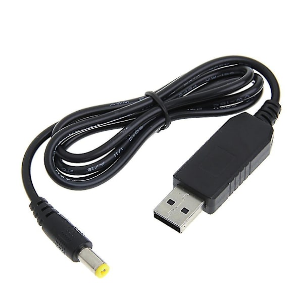 Usb Boost-omvandlare för DC 9v 12v Usb Step-up-anslutningskabel för DC 5.5x 2.1mm
