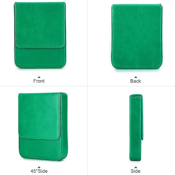 Fyllepenn Etui For 6 Penner Penn Beskyttelsesdeksel Penn Etui Kulepenn Etui Skrive Etui Fyllepenn Veske Green