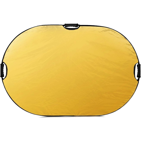 Hopfällbar 5-i-1 80x120cm Oval Reflektor för Fotografi Fotostudiobelysning & Utomhusbelysning Bärbar Multiskiva