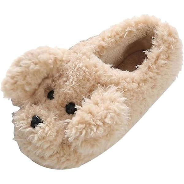 36/37 Eu Talvitossut naisille, huopatossut, huopatossut, sisäkengät, pehmeä memory foam, mukavat, lämpimät ja pörröiset