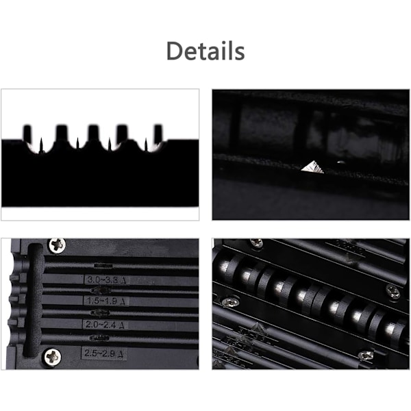 Fiberoptisk Kabelkappe Løs Tube Longitudinal Cutter Beam Tube Wire Stripper Værktøj (K2)