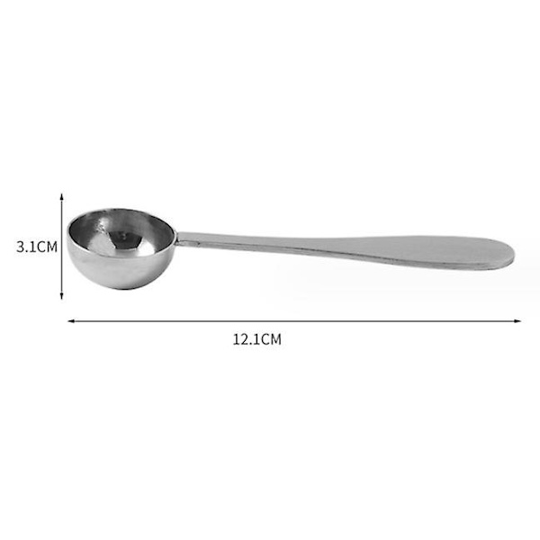 Matcha Te Måleskje - 1 Gram Dose - Mengde For Én Kopp Te - Rustfritt Stål