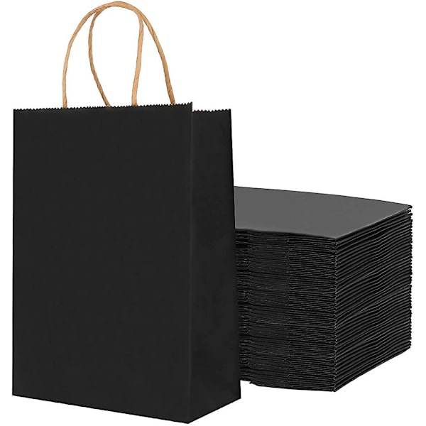 Kraftpose, Stor Gavepose, Gavepose, Papirpose, Kraftpapirpose med Håndtag (18