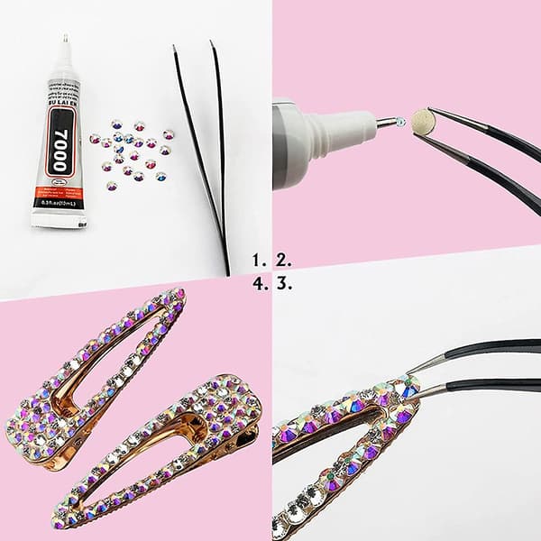 Nagelkonst Strass  Färgglada Strass För Nageldesign Strass style 5