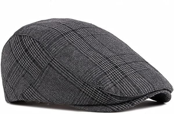 Herre Vinter Flat Caps Hatter Spiss Flat Cap Avisgutthatter Acsergery Gave