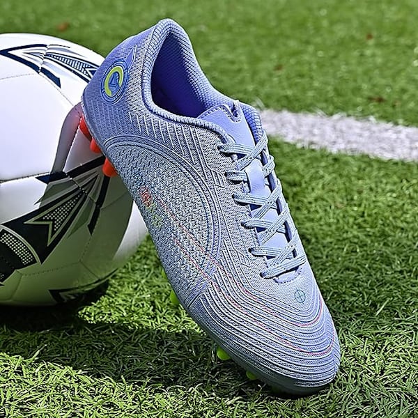 Fotbollsskor Herrar Dobbar Spikar Fotbollsskor Ungdomsträningsskor Professionella Unisex Fotbollsskor purple EU35
