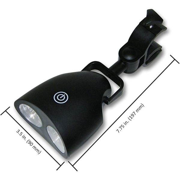Grilllys for grill, 360-rotasjon for BBQ med 10 supersterke LED-lys - Varmebestandig, LED BBQ-lys for grill - batteri ikke inkludert