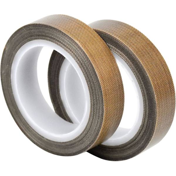 2 Ruller PTFE Tape, Teflon Tape, Højtemperatur Tape, -100 - +260 PTFE