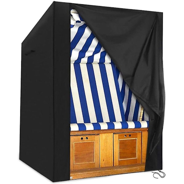 King Do Way 420d Strandkurv Beskyttelsesovertræk, 135x105x175/140cm Strandkurvsovertræk, Vandtæt Strandkurvsafdækning, Med Velcro Åndbar