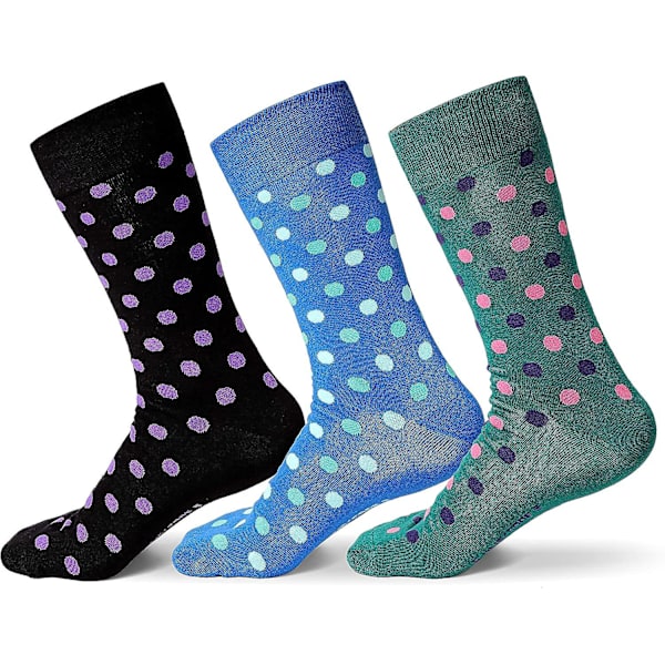 Färgglada Strumpbyxor med Presentask, 3-pack