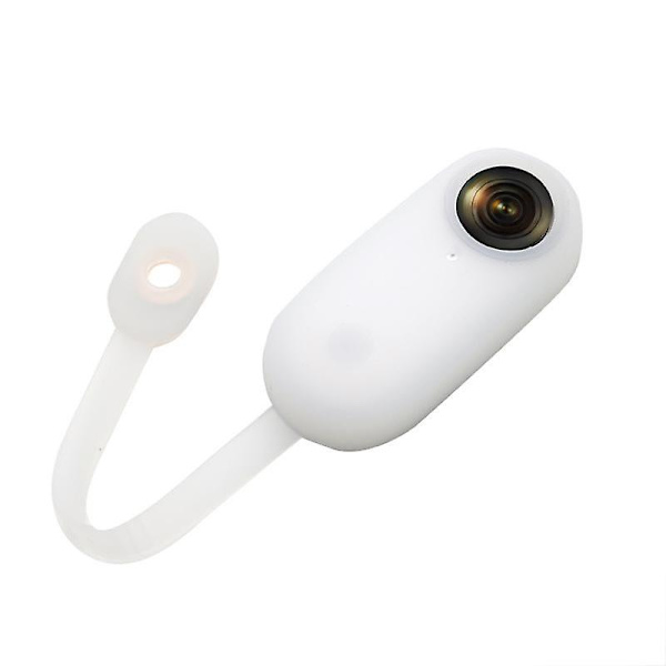 Antifall mjukt silikonfodral för Insta360 GO, bärbart kameraskydd med magnetisk design Transparent