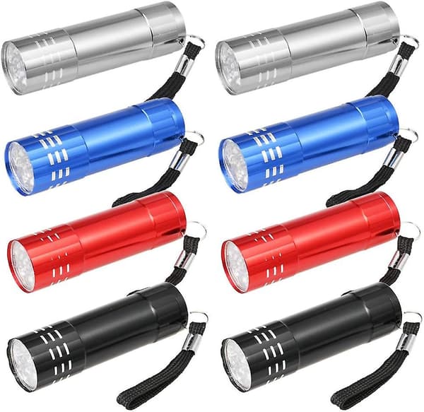 Nøkkelring Lommelykt Mini Lampe
