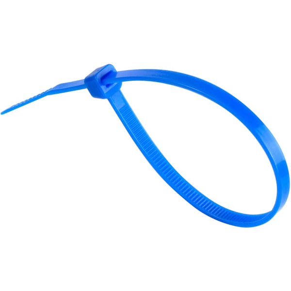 Små Lilla Kabelbinder, 100mm X 2.5mm, Bulkpakke Med 1000, 4\" Premium Nylon Blue 100mmx2.5mm