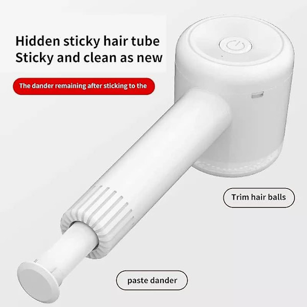Elektrisk stofshaver, 2 i 1 fnugfjerner USB genopladelig