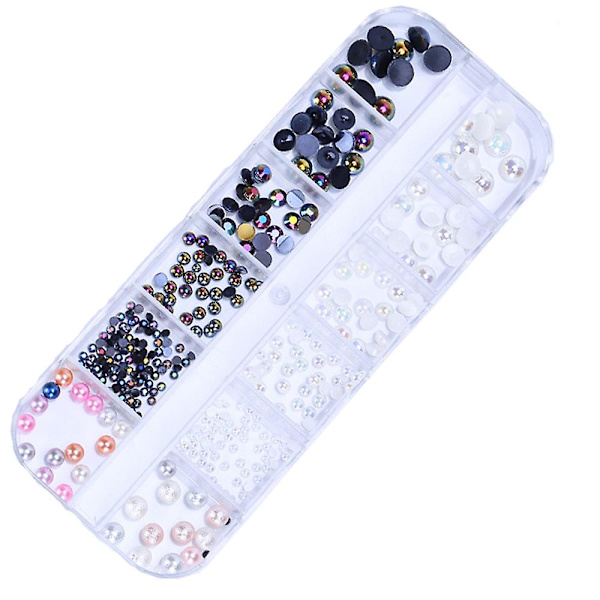 Rhinestones Flat Back för hantverk, nagelkonst, kläder, skor, väskor, telefonfodral, gör-det-själv style 3