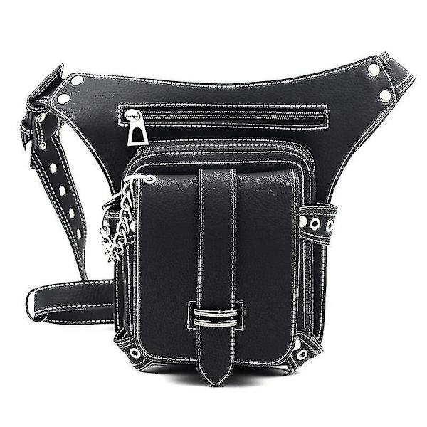 Messenger Bag Steampunk Retro Midjeväska Herr Utomhus Axelväska Mobiltelefon Midjeväska Ryggsäck
