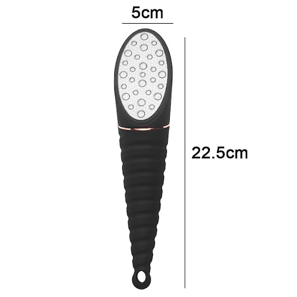Død Hudfjerner til Fødder - Pedicure Fod Æg Fil Hård Hudfjerner og Fod Peeling Black 304 Stainless Steel