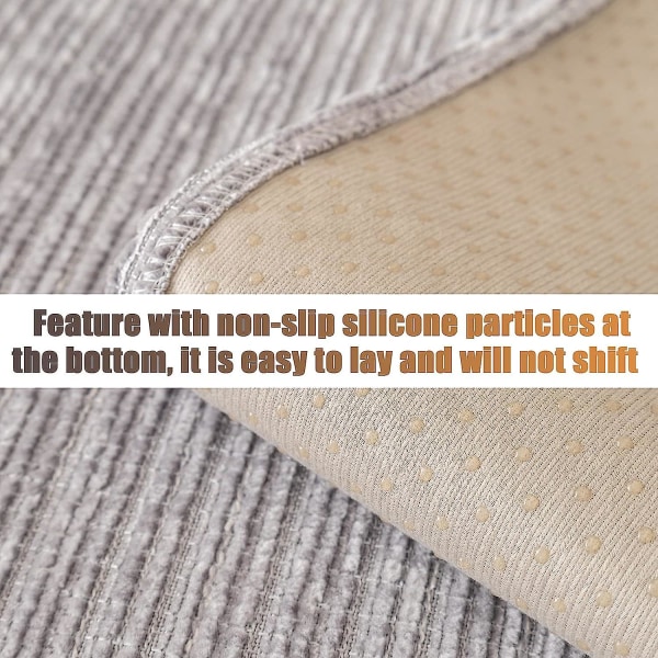 2023 Nytt Sofföverdrag Chenille Sofföverdrag För 3-Sits Soffa Överkast, Halkskydd L-formad Sofföverdrag, Möbelskydd Sofföverdrag För Sitskudde Soffa Grey pillowcase 45x45