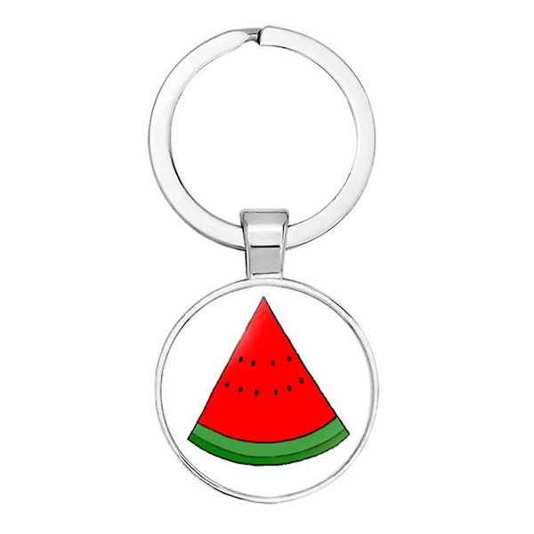 Kløver Tin Nøglering 9 Farver$nøglering Gave Til Mor Gaver Til Kone Gaver Nøglering Søde Familiesmykker Gaver Til Fødselsdagsgaver, piger$nøglering Nøgl Watermelon