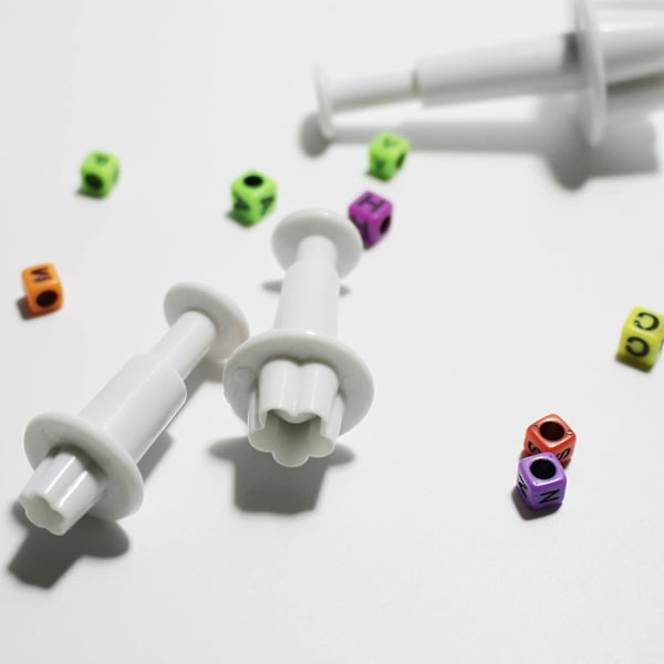 4-delad DIY kakplunger-skärmformar sockerhantverk tårtdekorering, plommonblomma