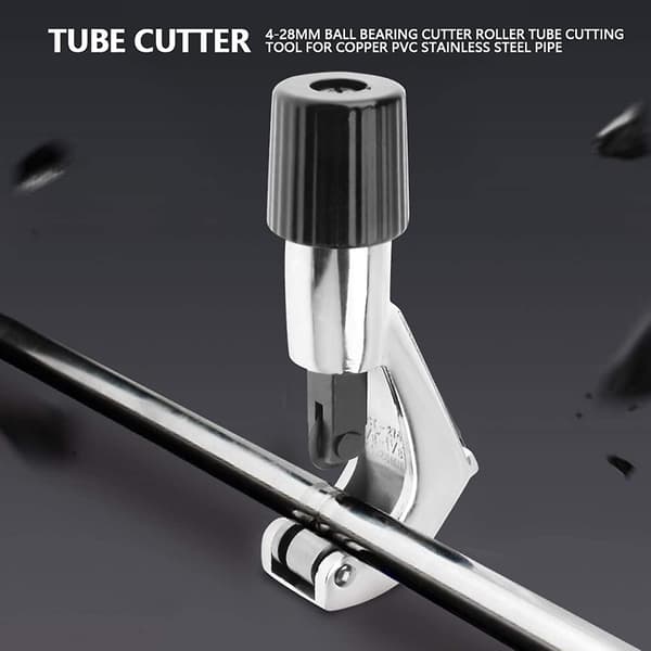 4-28mm Rørkutter Kulelager Kutter Rulle Rørkutter Verktøy For PVC Kobber Rustfritt Stål Rør