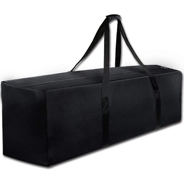 47\" Sportsbag - Ekstra Stor Reisebag med Oppgradert Glidelås, Slitesterk & Vannavstøtende, Svart
