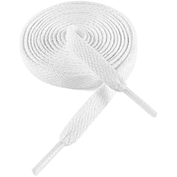 Flate Skotråder 8mm Brede Skotråder For Sneakers  Premium Trener Skotråd  Erstatninger For Sportskotråder Brown 71-  ( 180 cm )