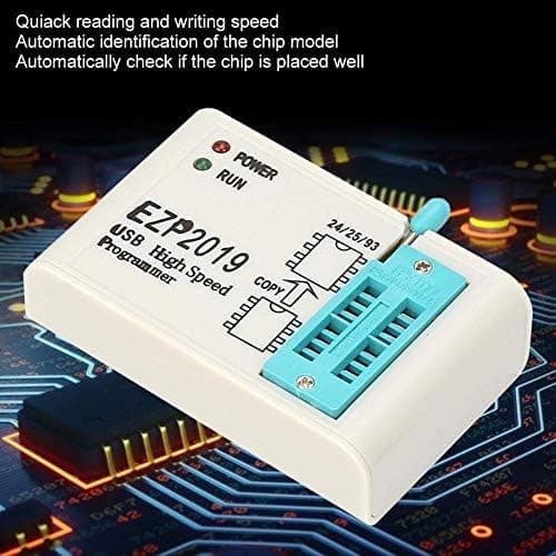 EZP2019 USB Programmer, Højhastigheds USB EEPROM Flash Programmer til 24 25 93 bios med Off-line Kopifunktion, Programmer USB Interface