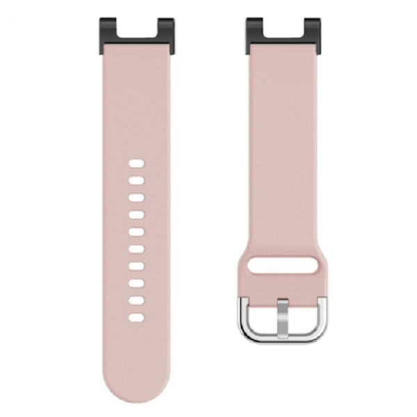Universell 22 mm silikonklockarmband för Huami Amazfit T-Rex(Pro)/Ares, klockarmband med fyrkantigt spänne Pink