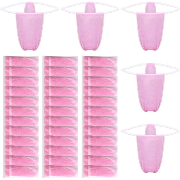 Althee 100-pack Engångsunderkläder för Kvinnor Engångs Bikini Engångs Kroppsomslag Underkläder T String S-2xl S