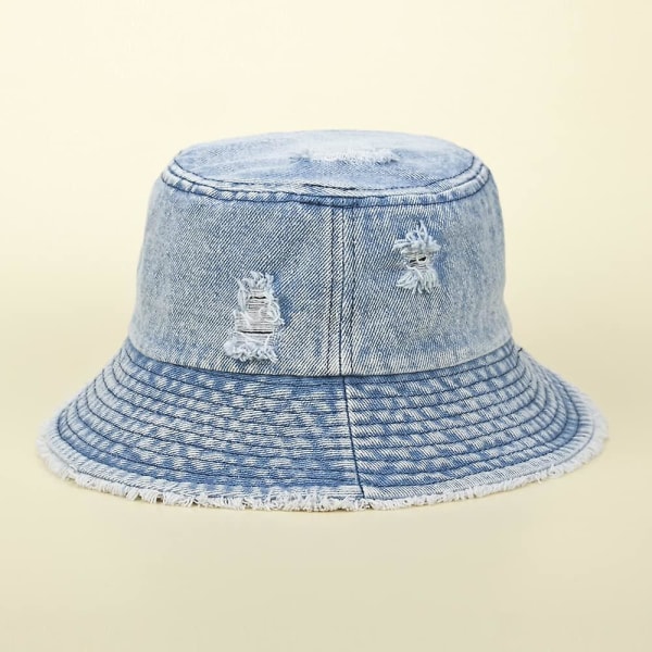 Bøttehatt Unisex Print Fiskehatt Reversibel Fiskehette For Menn Kvinner